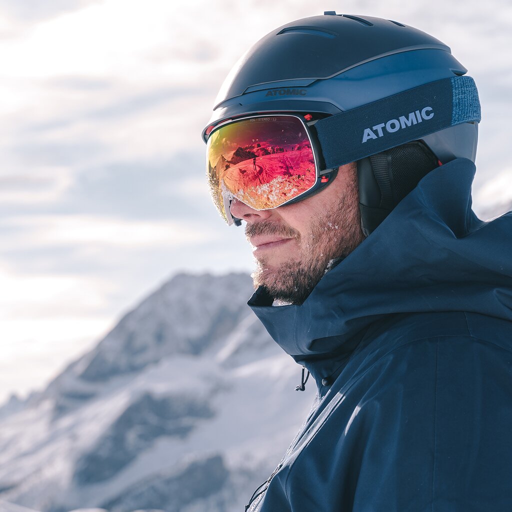 Primo piano sciatore | © Patricia Ramirez - Archivio Immagini ApT Val di Fassa