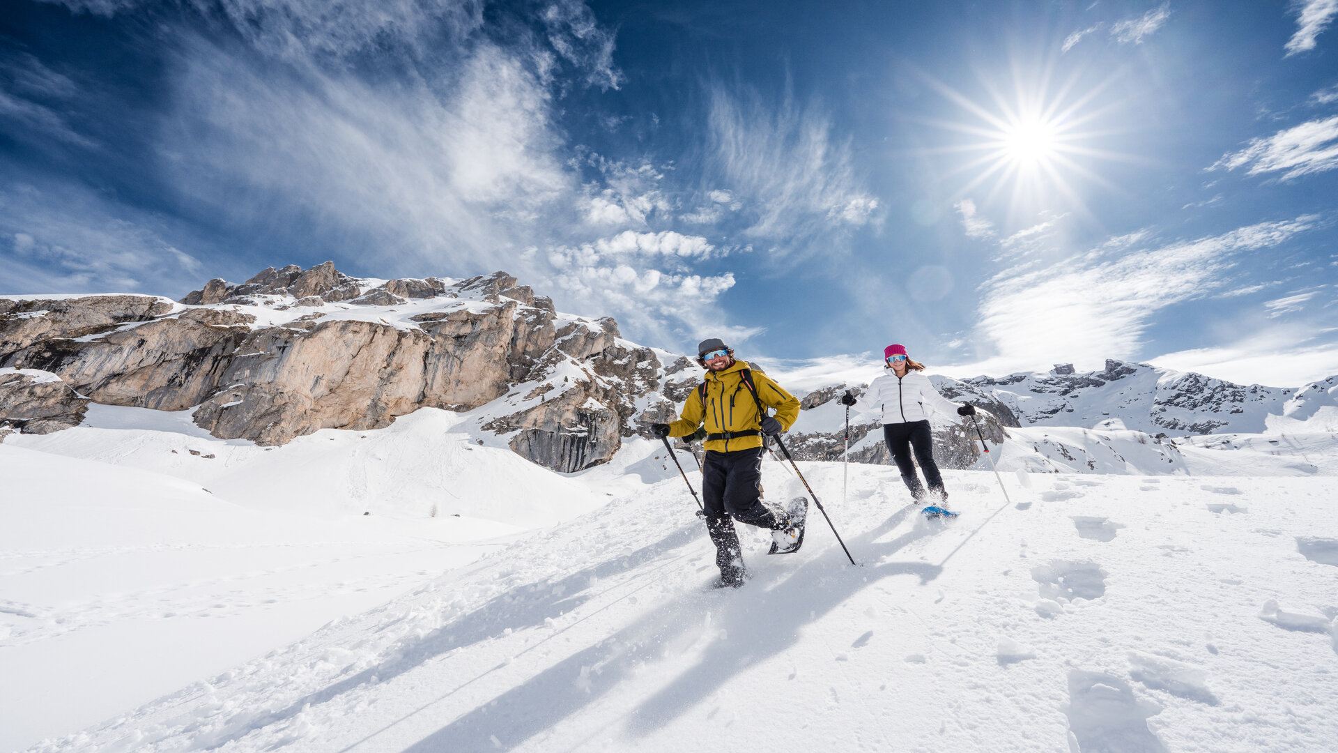Ciaspolata | © Mattia Rizzi - Archivio Immagini ApT Val di Fassa