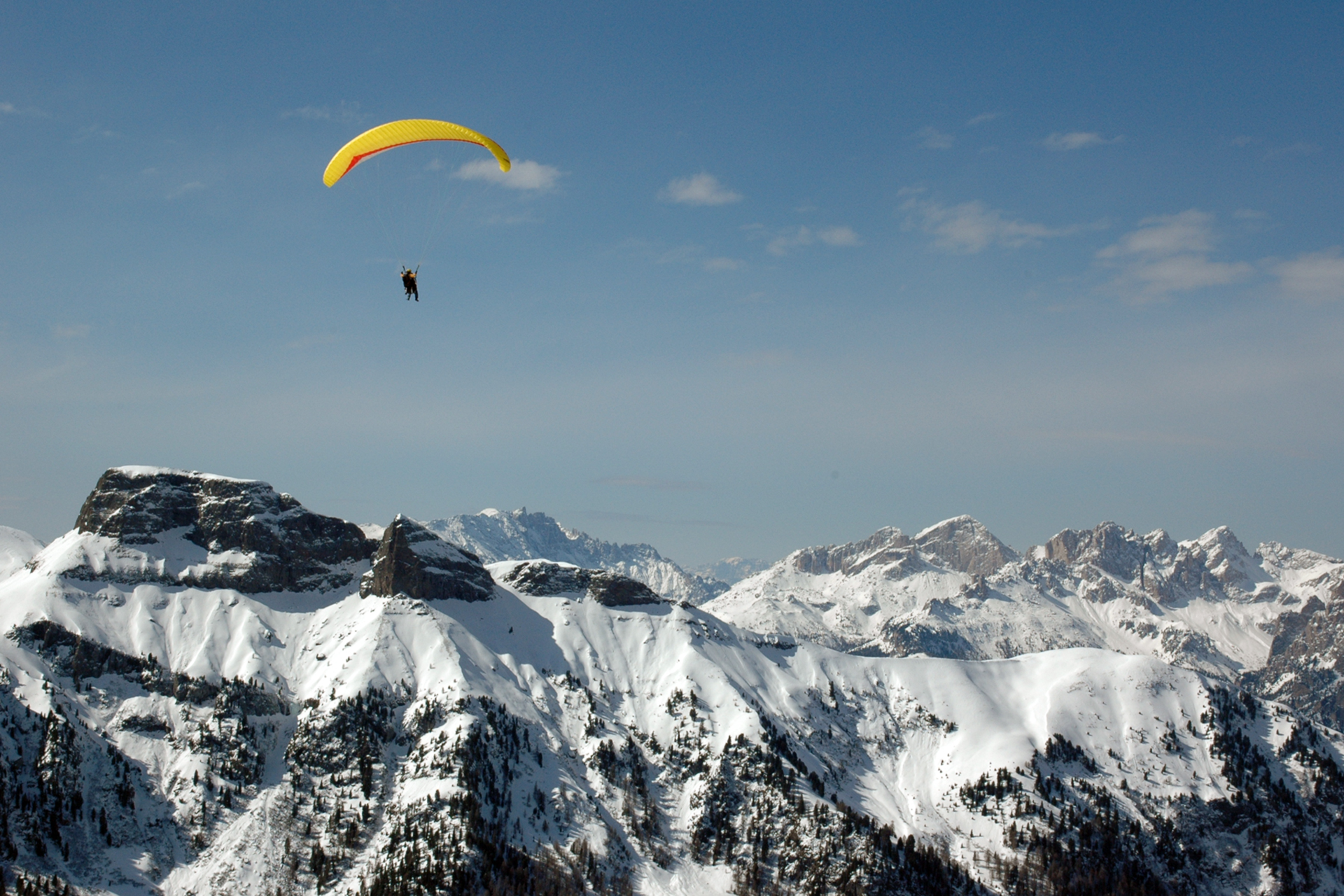 Parapendio in Val di Fassa | © Archivio Immagini ApT Val di Fassa