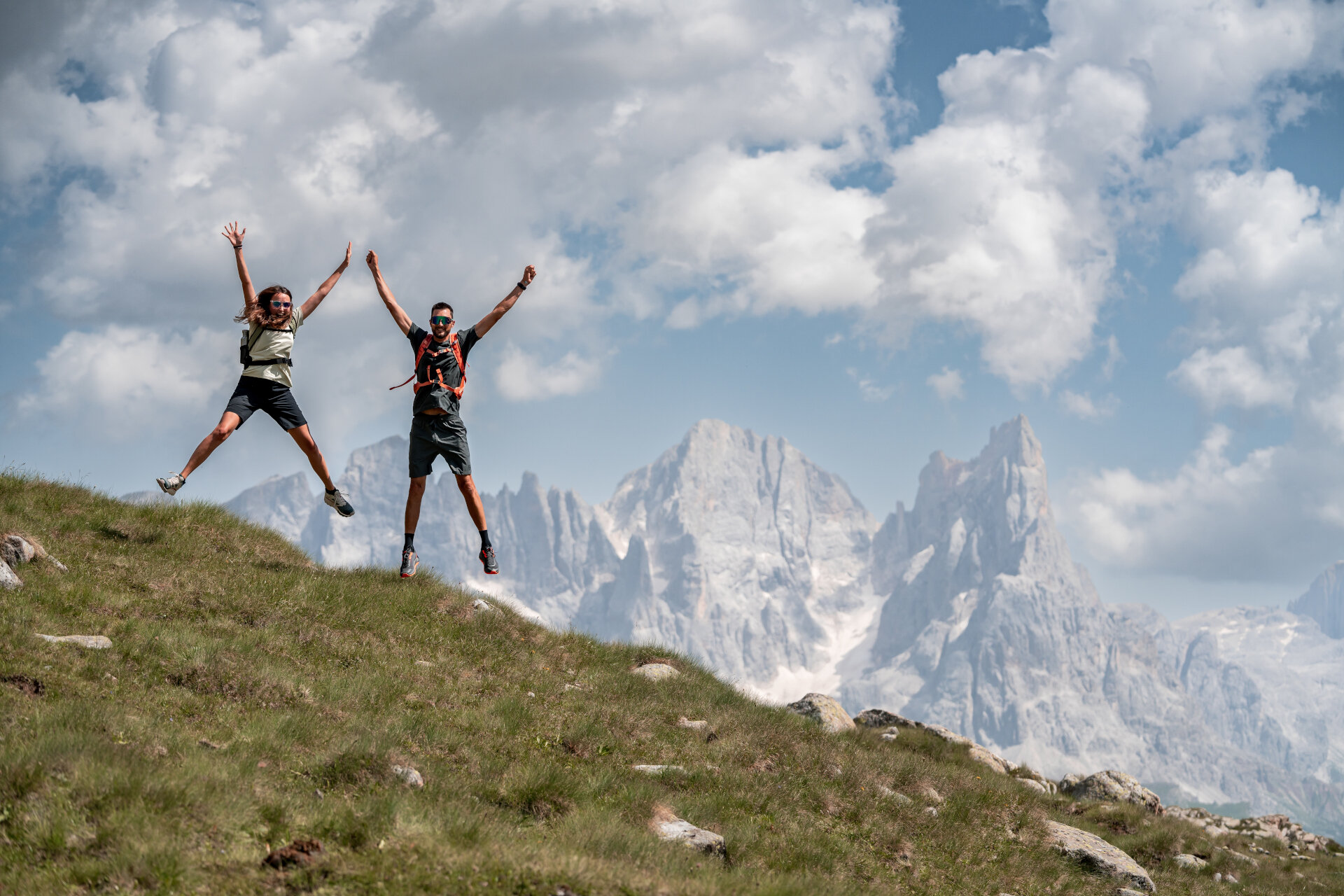 Trekking Laghi di Lusia - Alpe Lusia - Cima Bocche | © Mattia Rizzi - Archivio Immagini ApT Val di Fassa