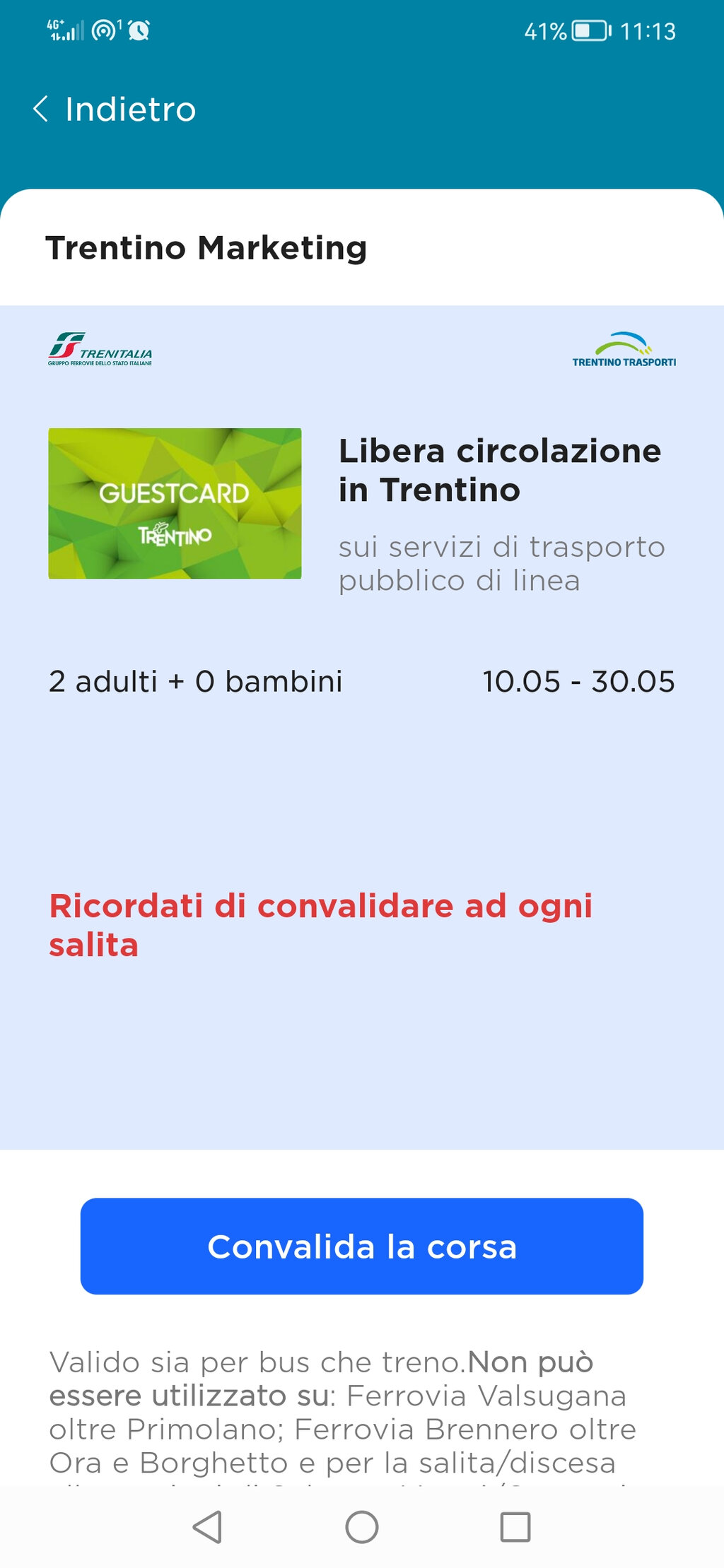 App Mio Trentino