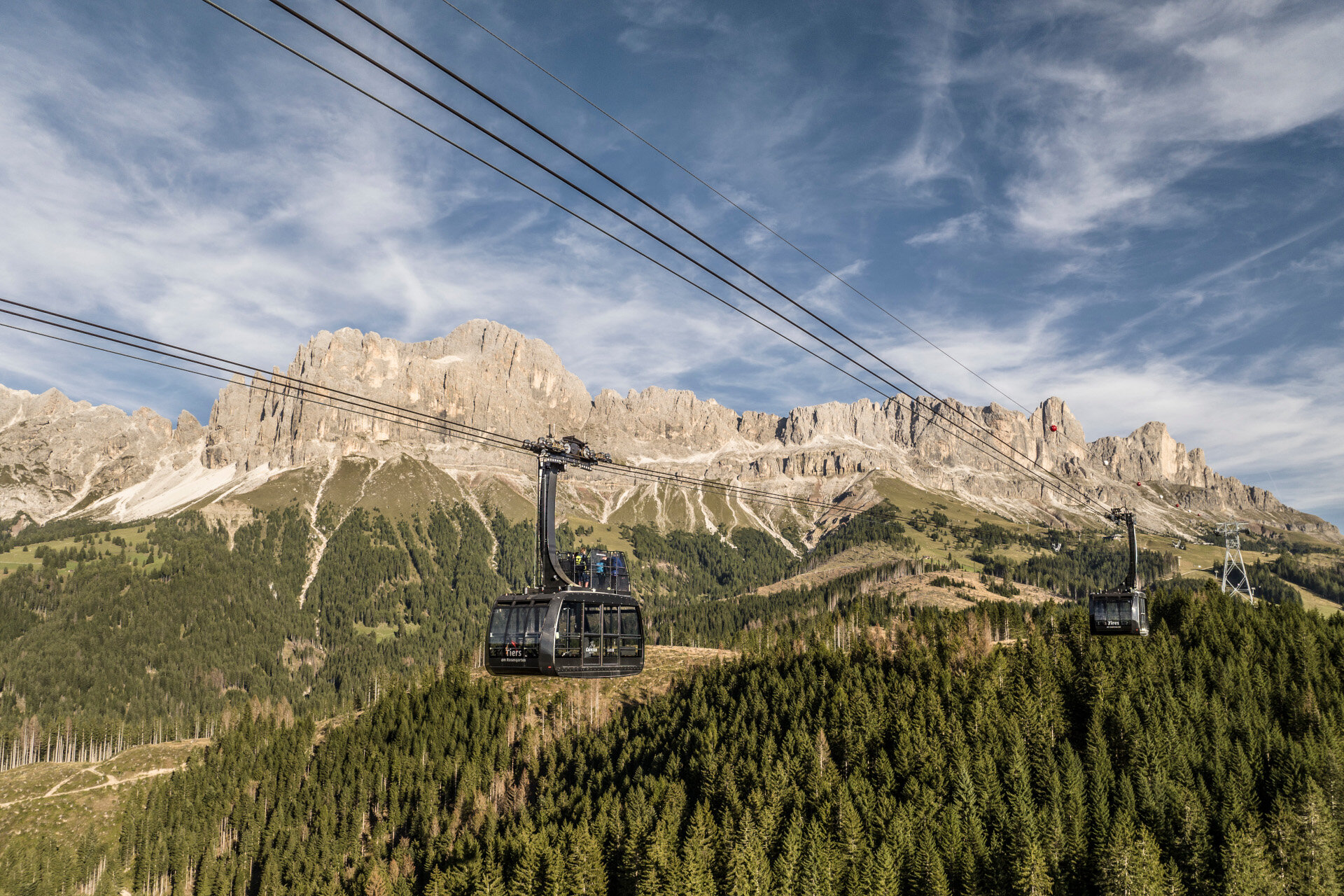 Cabrio Seilbahn Tires Archivio Consorzio Impianti A Fune Carezza Dolomites DJI 0280